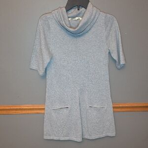 Athleta Charcoal Knit Sweater Dress
